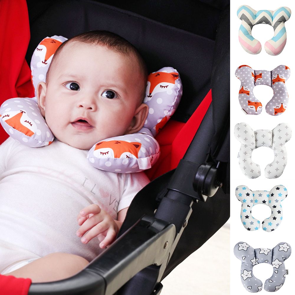 Anti-Roll Baby Pillow - Travel Anti-roll When Sleeping Neck Support