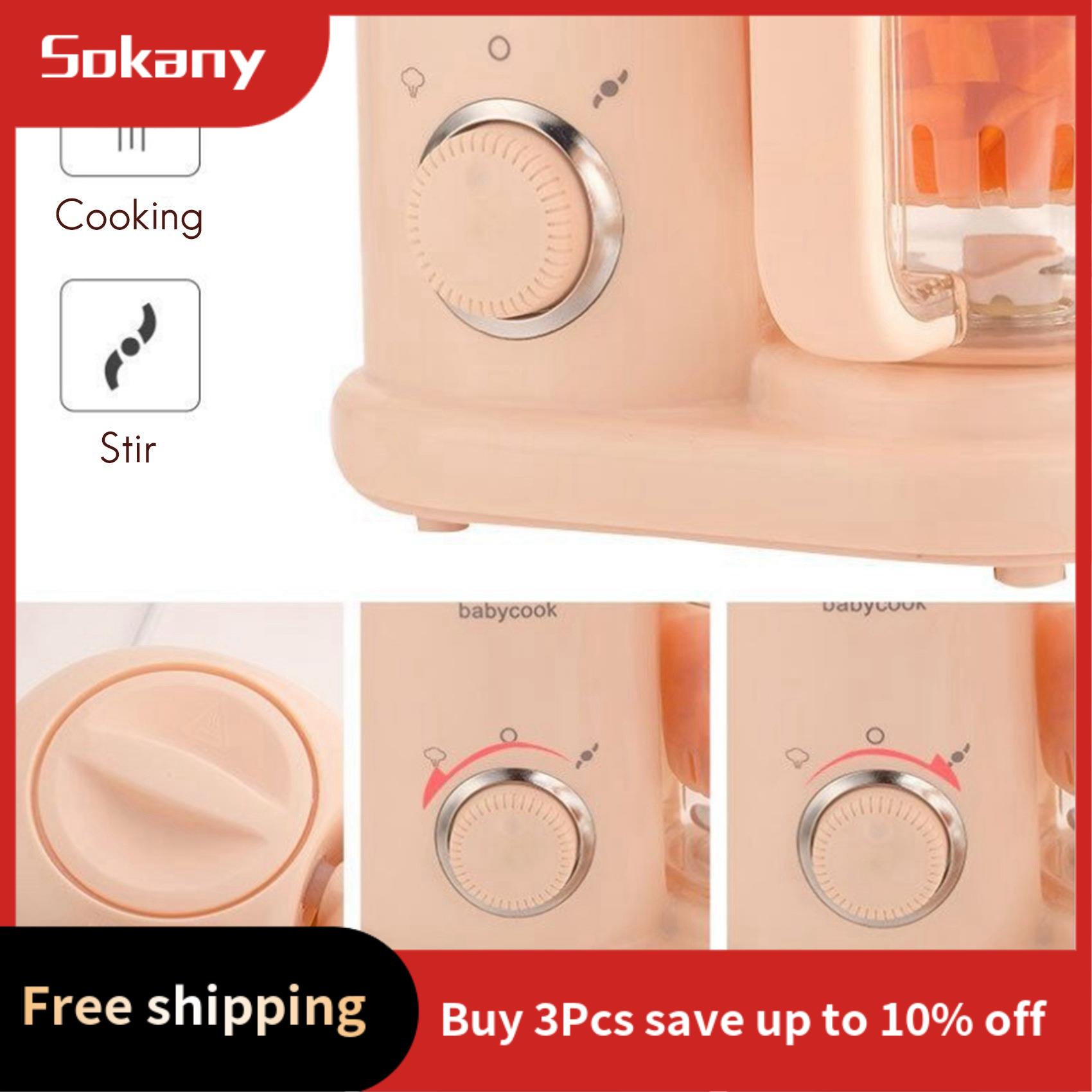 Baby Food Maker Blender - HIM-Baby Food Maker,Multi-Function Steamer Grinder Blender