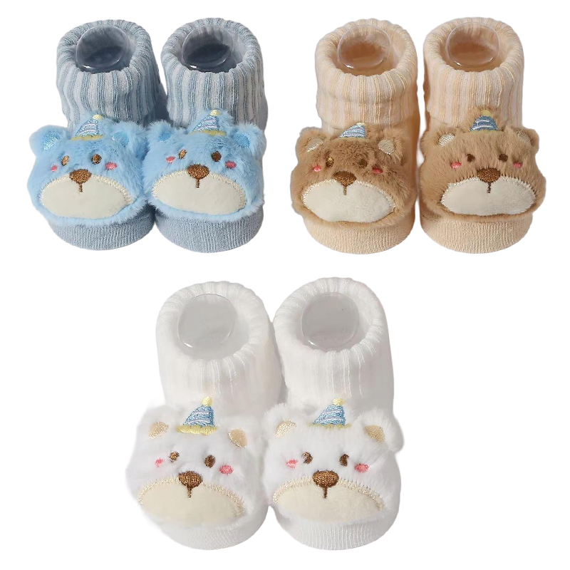 Baby Products Essential - 3Pairs/set Baby Socks Girls Boys Newborn