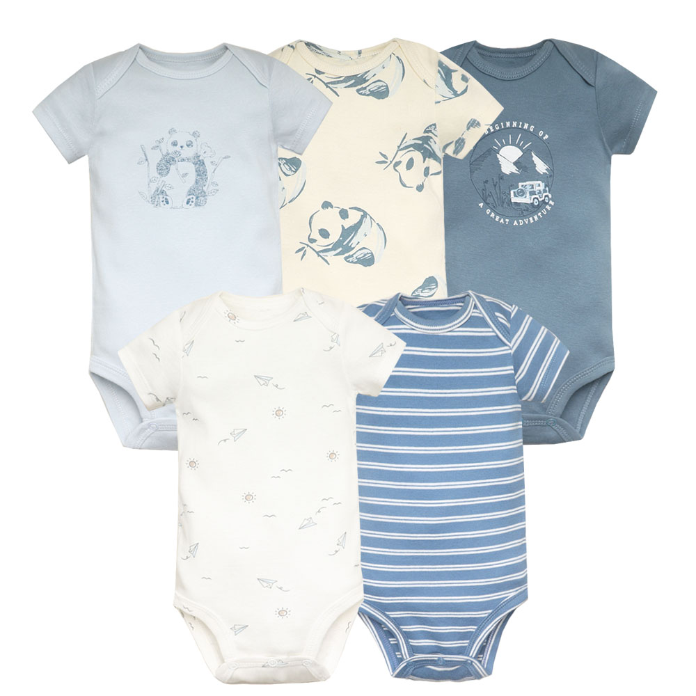 5pcs/lot Baby Bodysuit Fashion - Baby Products Essential ulasan dan harga