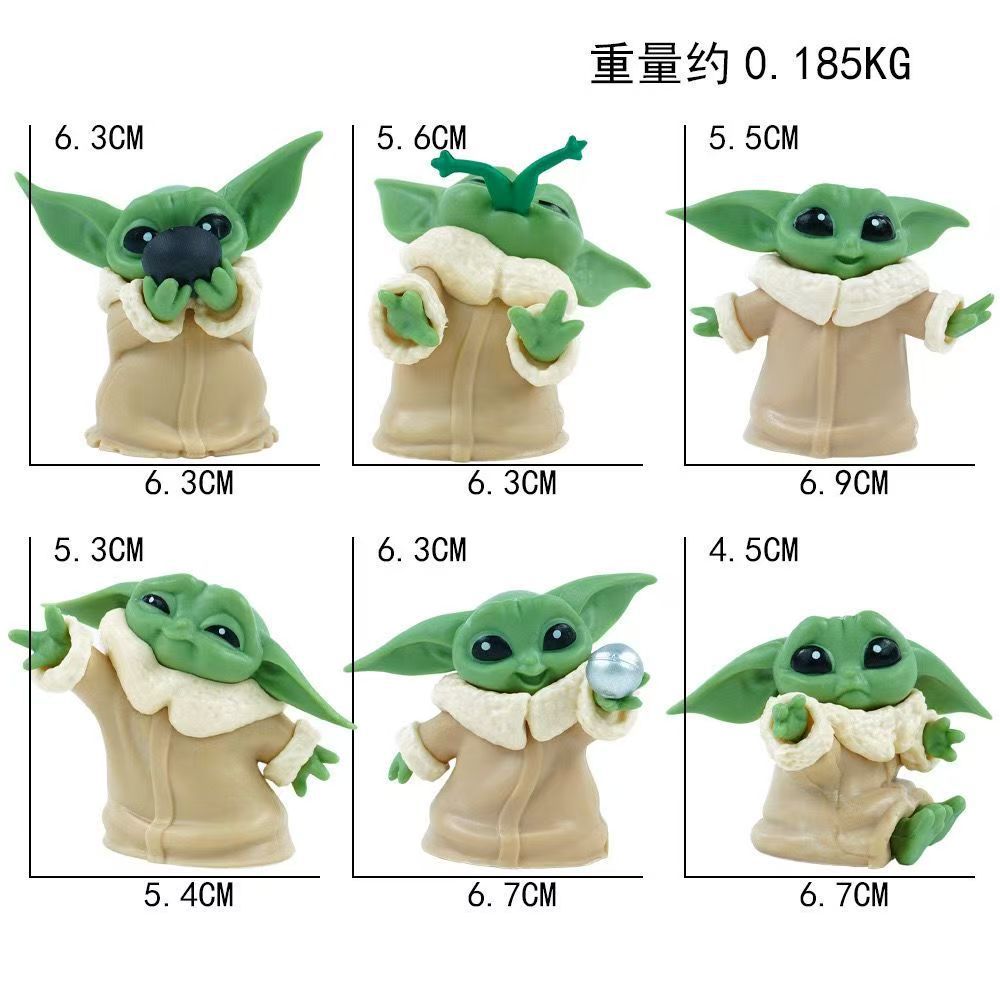 6pcs/set New Anime Star Wars G - Baby Q Products ulasan dan harga