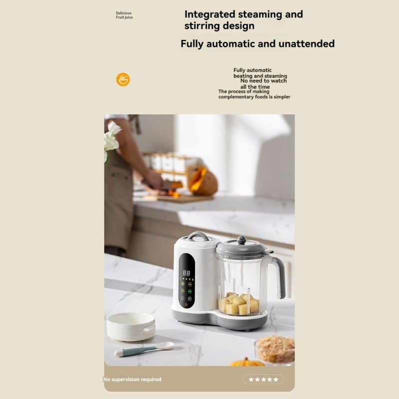 [NEW!N92R】 Automatic Baby Food - Baby Food Maker Blender ulasan dan harga