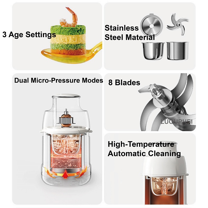 220V Baby Food Processor All-S - Baby Food Maker Blender ulasan dan harga