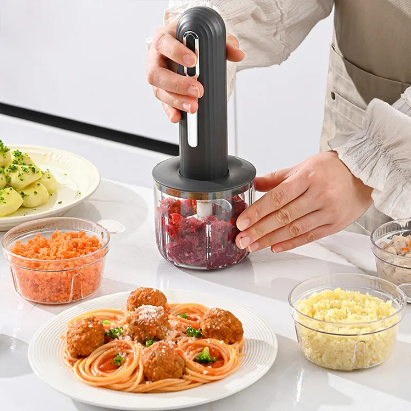 Wireless Electric Meat Grinder - Baby Food Maker Blender ulasan dan harga