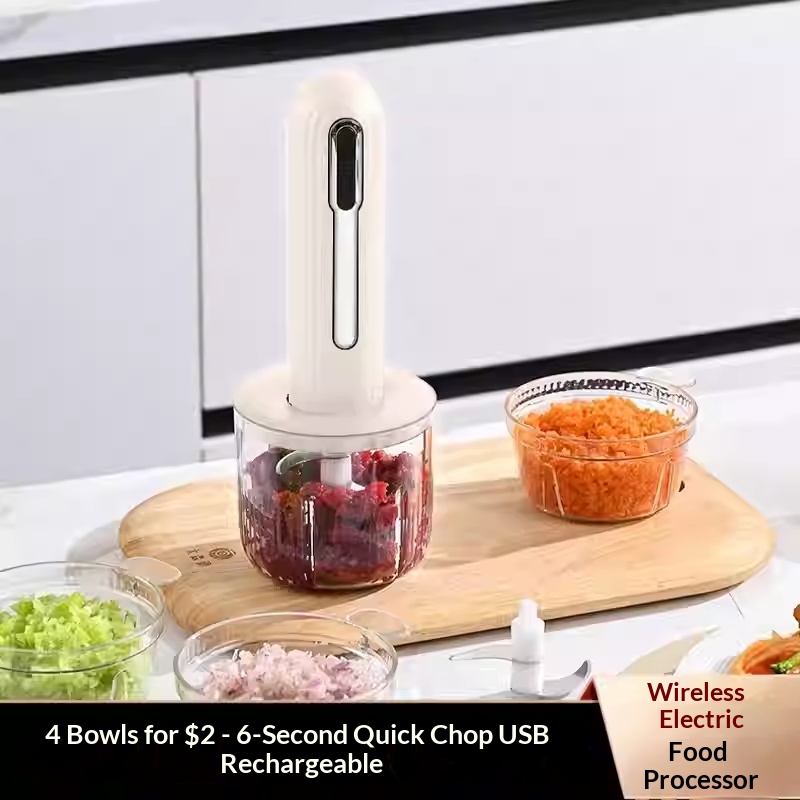 Wireless Electric Meat Grinder - Baby Food Maker Blender ulasan dan harga