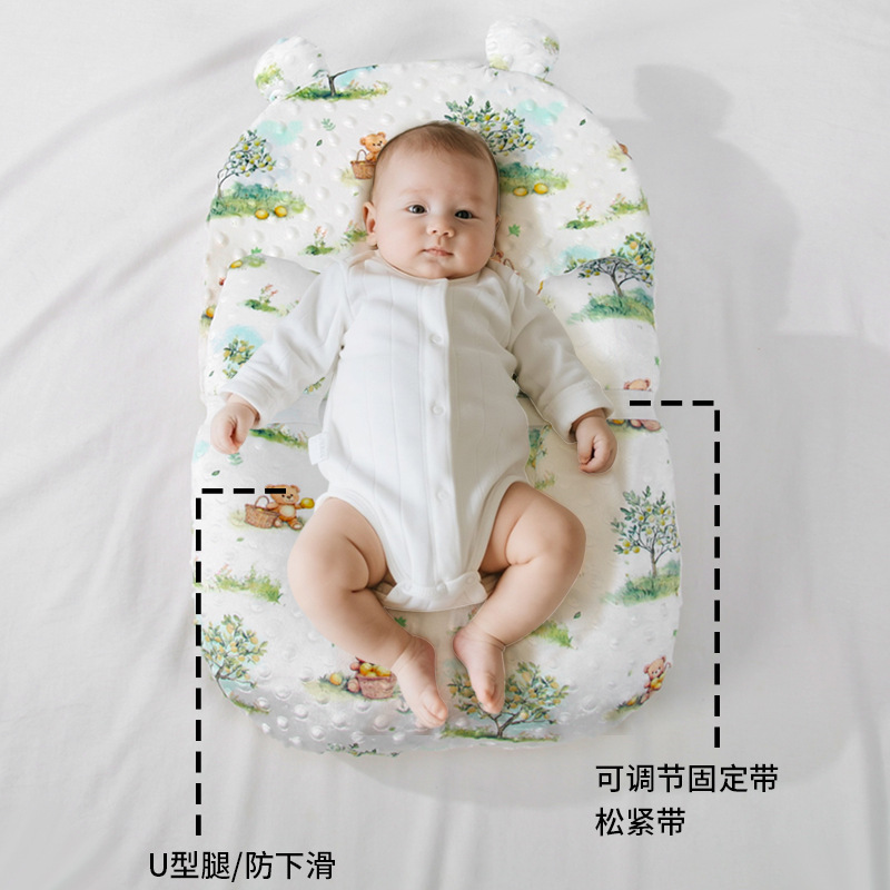 Baby Pillow Newborn Head Prote - Anti-Roll Baby Pillow ulasan dan harga