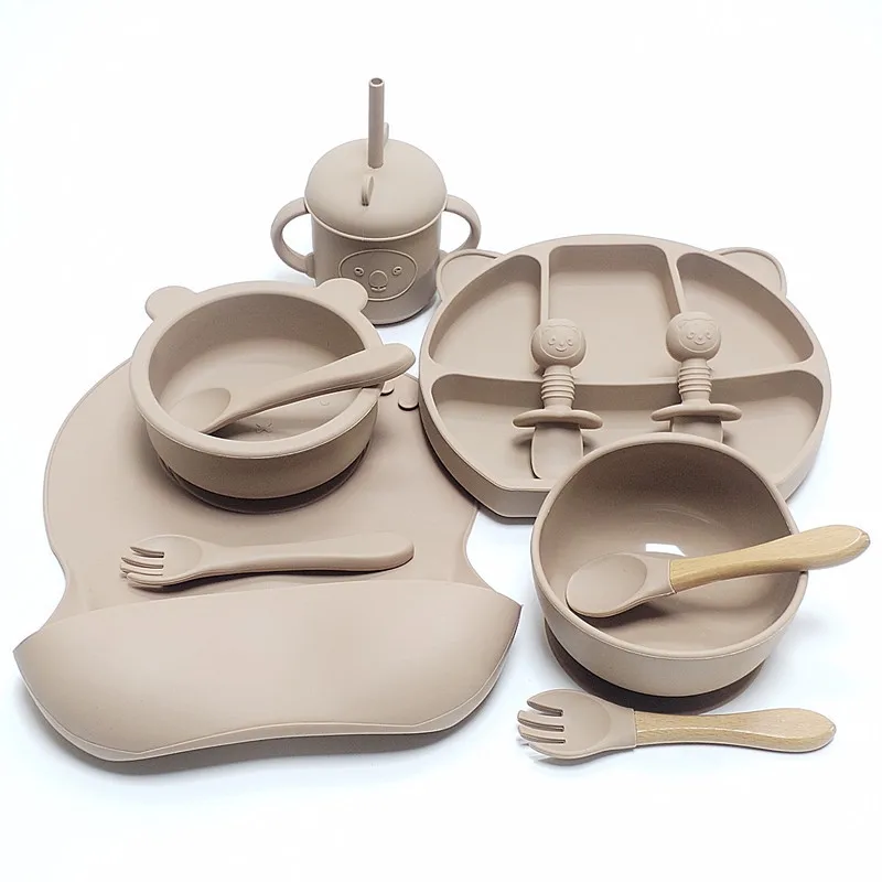 11pcs Children's Tableware Set - Baby Led Weaning Set ulasan dan harga