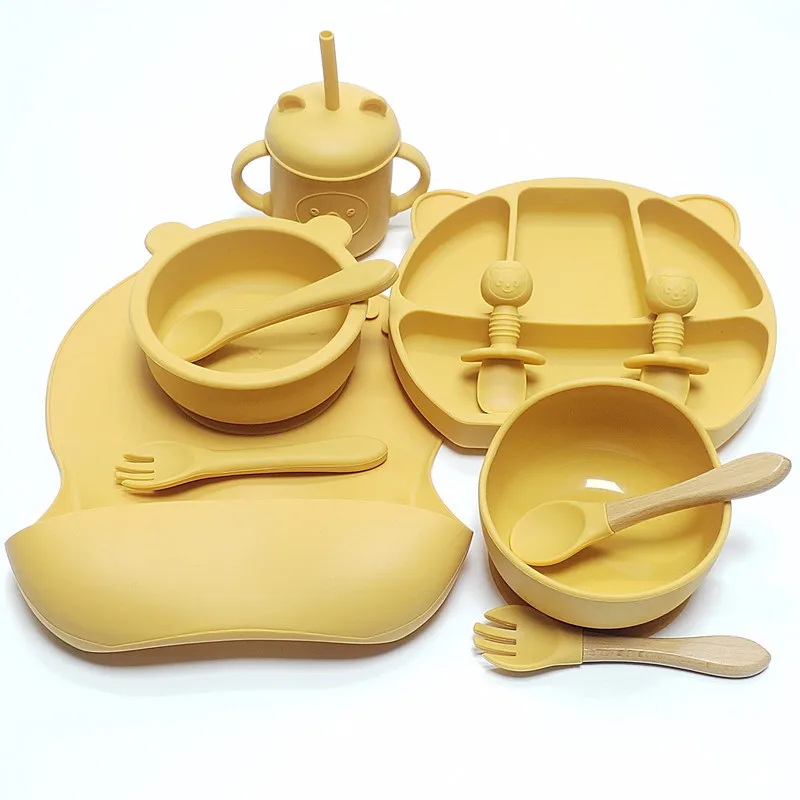 11pcs Children's Tableware Set - Baby Led Weaning Set ulasan dan harga