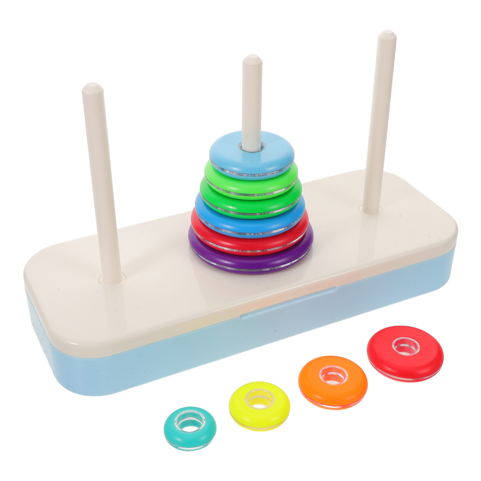 Hanoi Tower Stacking Game for  - Toddler Learning Tower ulasan dan harga