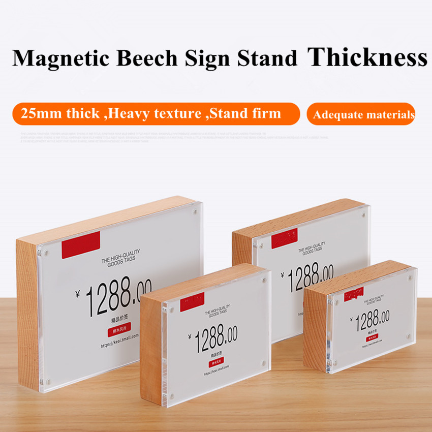 88x54mm Tabletop Acrylic Sign  - Baby Products Prices ulasan dan harga
