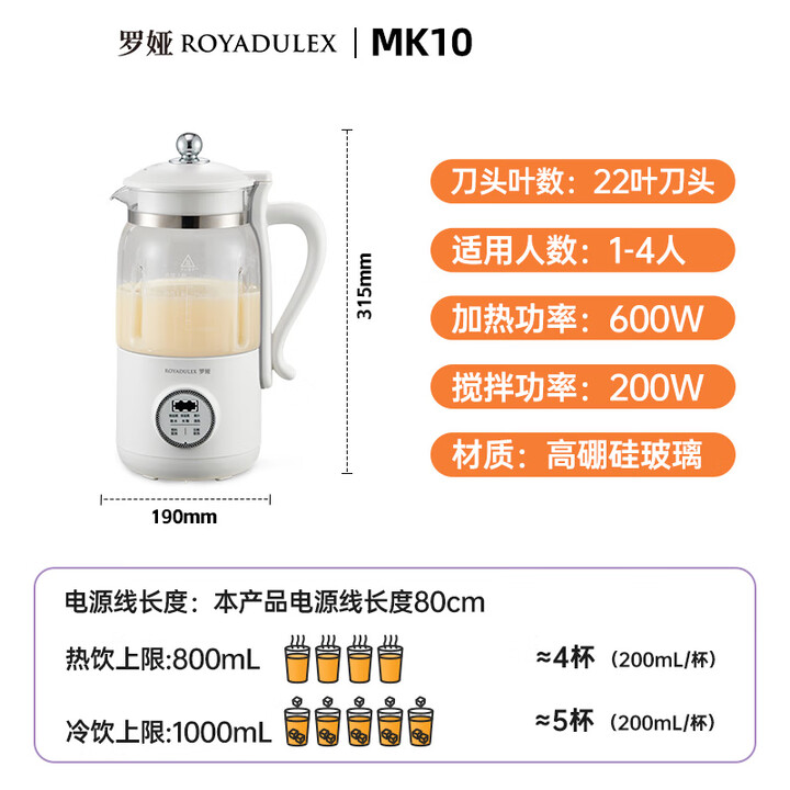 Soy milk maker, high-speed ble - Baby Food Maker Blender ulasan dan harga