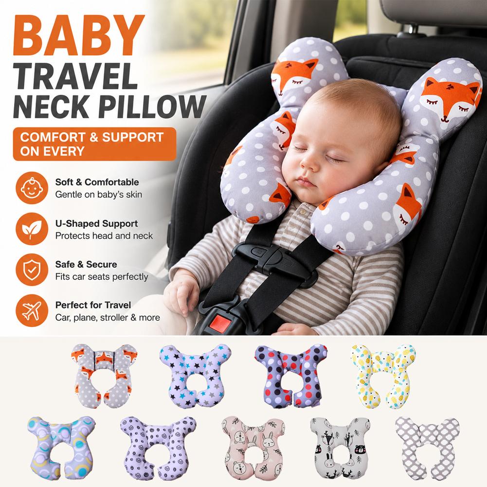 Infant Stroller Accessories U- - Anti-Roll Baby Pillow ulasan dan harga