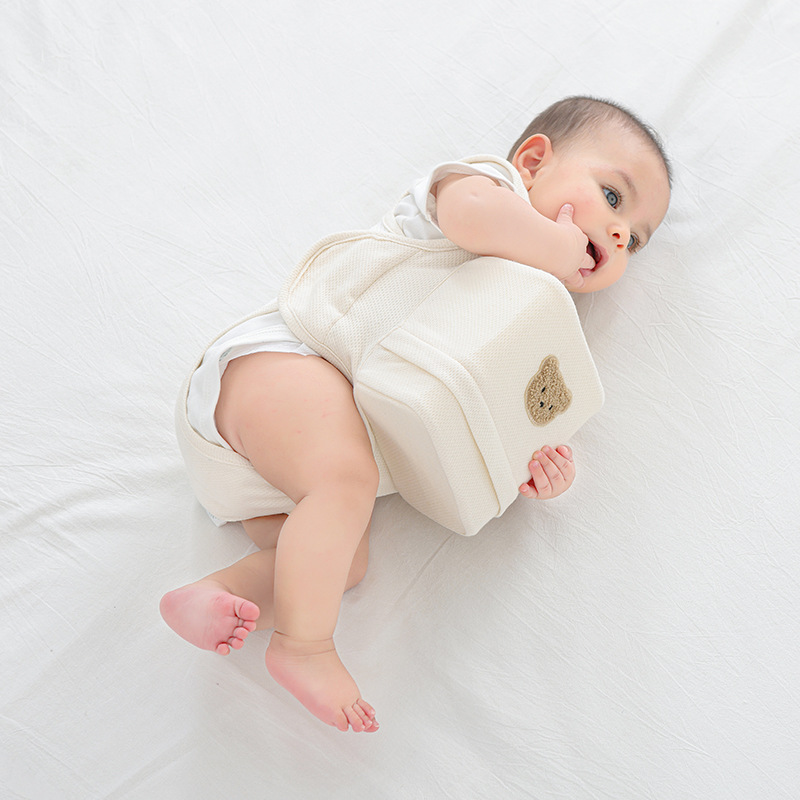Baby Chest Side Sleeping Pillo - Anti-Roll Baby Pillow ulasan dan harga