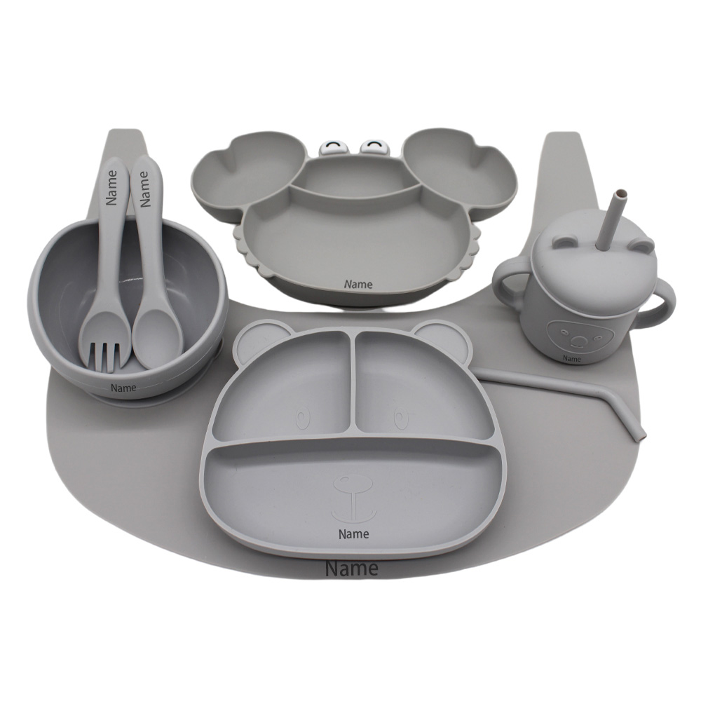 Free Name Printing Children's  - Baby Led Weaning Set ulasan dan harga