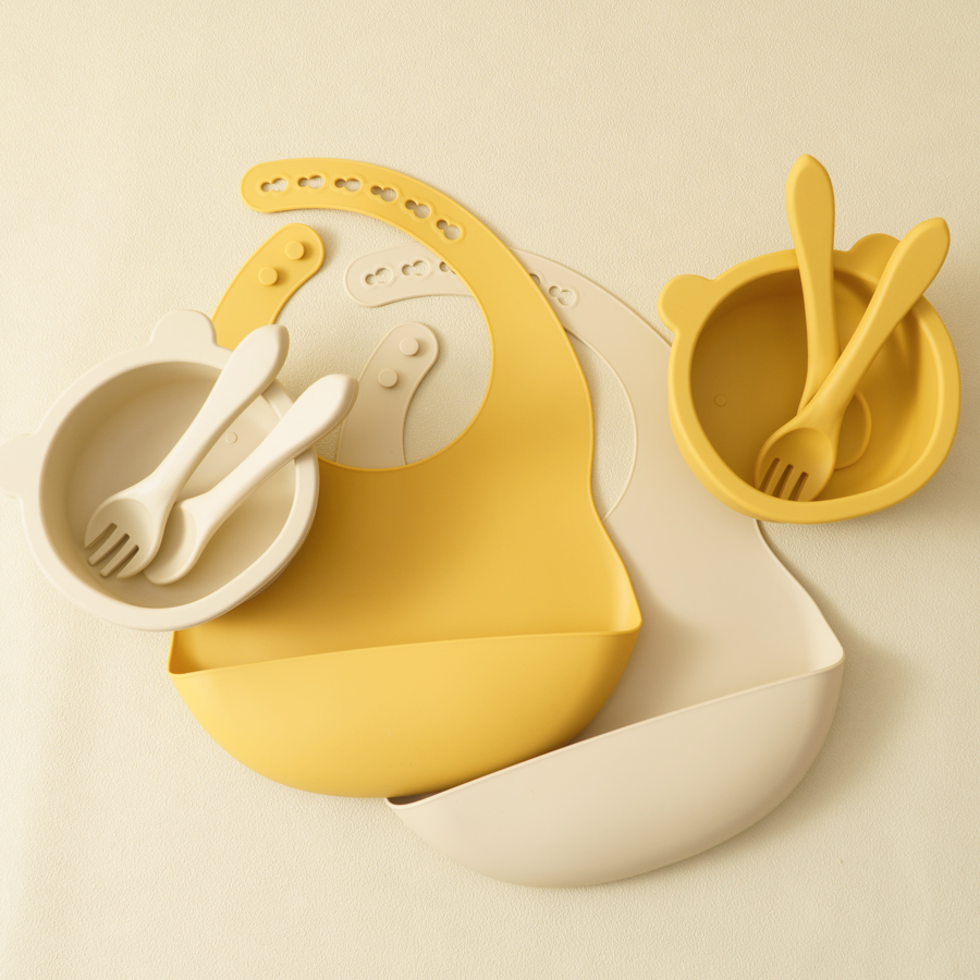 Wholesale Silicone Children Ta - Baby Led Weaning Set ulasan dan harga