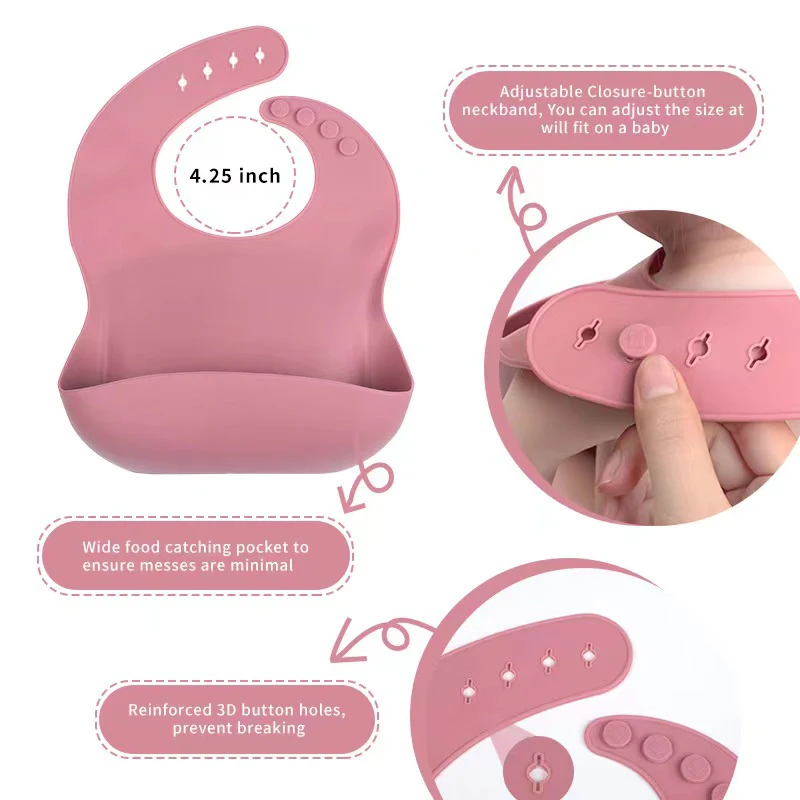 6 PCS Baby Meal Set Silicone S - Baby Led Weaning Set ulasan dan harga